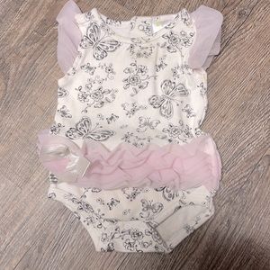 Adorable ruffled onesie